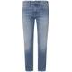 Skinny-fit-Jeans PEPE JEANS "SKINNY JEANS" Gr. 34, Länge 30, blau (light used powerfle) Herren Jeans Skinny-Jeans