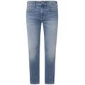 Skinny-fit-Jeans PEPE JEANS "SKINNY JEANS" Gr. 32, Länge 34, blau (light used powerfle) Herren Jeans Skinny-Jeans