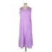 Casual Dress - Slip dress: Purple Dresses - Women's Size X-Large