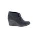 TOMS Ankle Boots: Gray Marled Shoes - Women's Size 9 1/2