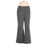 Ann Taylor LOFT Dress Pants - Mid/Reg Rise: Gray Bottoms - Women's Size 8 Petite