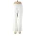 Lands' End Casual Pants - Low Rise: Ivory Bottoms - Women's Size 12