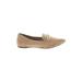 Nine West Flats: Tan Solid Shoes - Women's Size 7 - Almond Toe