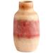 Cyan Design Precipice Red/Beige/Brown Ceramic Table Vase Ceramic in Brown/Red | 12 H x 6.5 W x 6.5 D in | Wayfair 11029