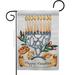 Ornament Collection Happy Hanukkah Impressions Decorative Garden 2-Sided Polyester 19 x 13 in. Garden Flag in Gray | 18.5 H x 13 W in | Wayfair