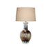 World Menagerie Mairwen 29" Table Lamp Alabaster/Linen in Gray/Brown | 29 H x 16 W x 16 D in | Wayfair 56A585C1CEA843529E4D0BBDABEC9DB4