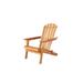 Highland Dunes Selph Solid Wood Adirondack Chair by Victory Relax Wood in Brown | 34.252 H x 34.4488 W x 28.5433 D in | Wayfair