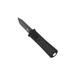 CobraTec Knives California 952 OTF Folding Knife 1.75in Stonewashed D2 Steel Non-Serrated Tanto Blade Black CALI952BLKTNS