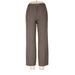 Nic + Zoe Dress Pants - High Rise: Brown Bottoms - Women's Size 14