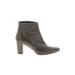 Manolo Blahnik Ankle Boots: Green Shoes - Women's Size 37