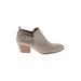 Sarto by Franco Sarto Ankle Boots: Gray Shoes - Women's Size 7