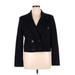 Ann Taylor LOFT Blazer Jacket: Black Jackets & Outerwear - Women's Size X-Large