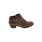 Life Stride Ankle Boots: Brown Shoes - Women's Size 5