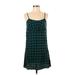 Wild Fable Casual Dress - Shift Scoop Neck Sleeveless: Teal Dresses - Women's Size Medium