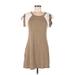 Tommy Bahama Casual Dress: Tan Dresses - Women's Size Medium