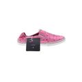 Sneakers: Slip On Chunky Heel Casual Pink Shoes - Kids Girl's Size 5