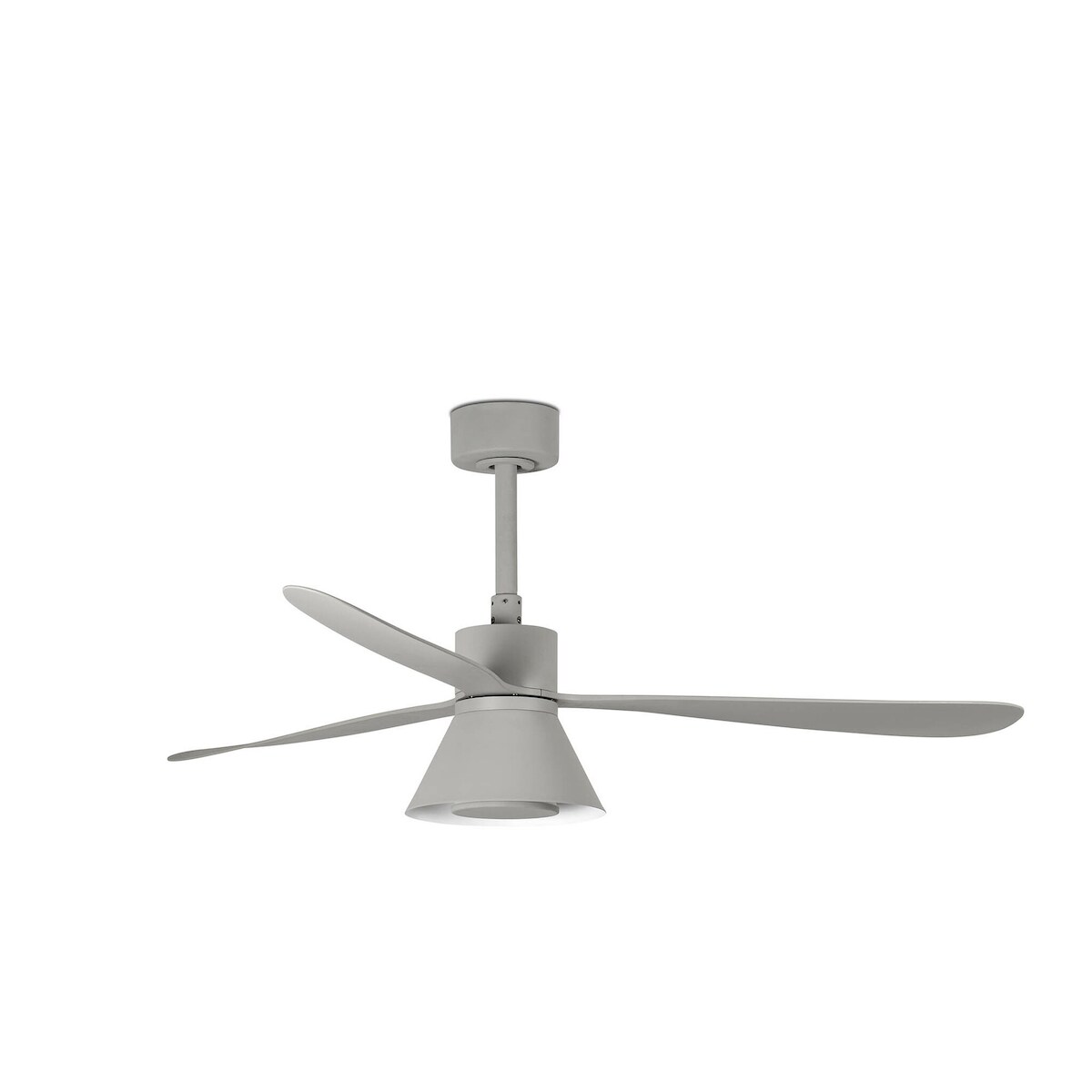 faro barcelona AMELIA L CONE LED Grauer Deckenventilator Image