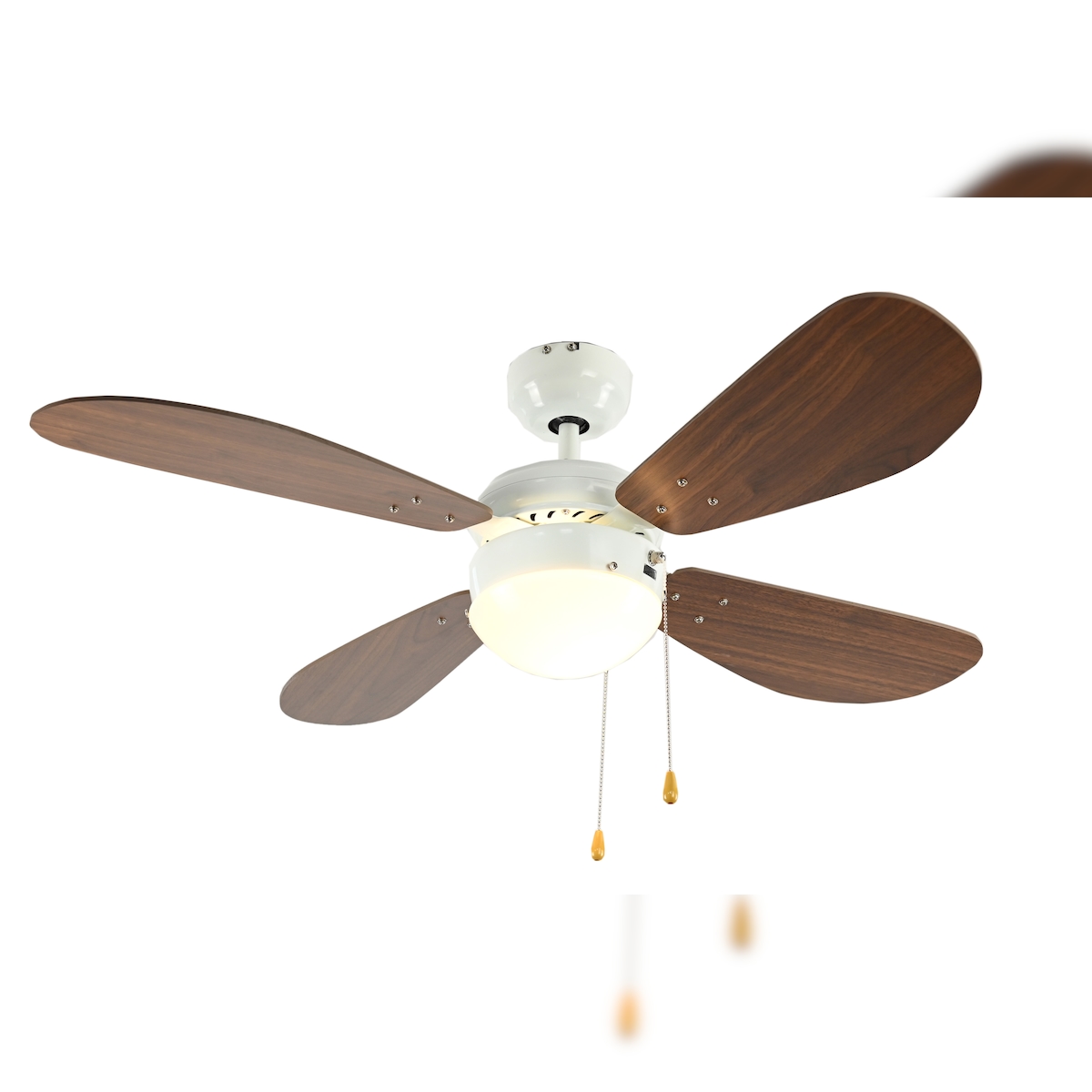 aireRyder Deckenventilator Classic 105 cm Weiß / Nussbaum 105 Image