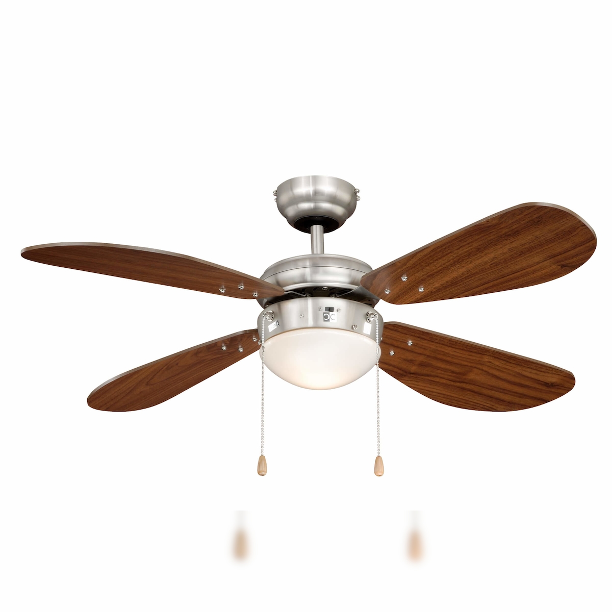 aireRyder Deckenventilator Classic 105 cm Nickel / Nussbaum 105 Image