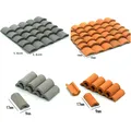 60 Pieces Mini Roof Tiles For Landscaping Miniature Roof Tiles Small Roof Tiles For Dollhouse