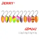Jerry GEMINI Spinning Fishing Micro Spoon Assortment Brass Trout Perch Lures Kit Small Light Weight