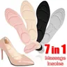 7D Memory Foam Insoles Women 2 In 1 High-heel Shoes Insoles Anti-slip Cutable Insole Comfort