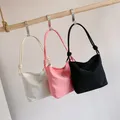 Look artistico ragazze piccole borse Tote moda donna Nylon Top borse nuove piccole borse Tote borsa