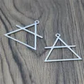5pcs/lot Air Alchemical Pendant Stainless steel Feminine Emblem Air Element Amulet Talisman Sign