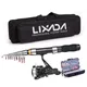 Lixada Fishing Rod Reel Combo Full Kit with 2.1m 2.3m Telescopic Fishing Rods 2PCS Spinning Reels