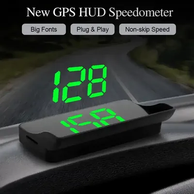 Auto Head-up-Display w1 y03 hud Windschutz scheiben projektor GPS-System für alle Auto Tacho Image