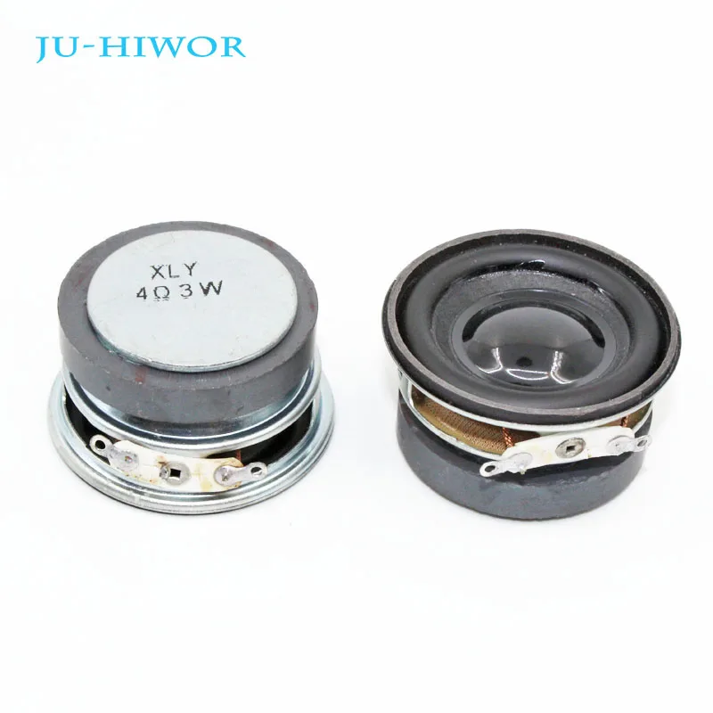 Akustischer Lautsprecher 4R 3W 40MM Lautsprecher 36MM Externer magnetischer schwarzer Hut PU-Kante für BT Image