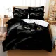 Black Cat Duvets Covers Cotton Duvet Cover Bed 150 Bedding 160x200 Set Couple Bed Quilt Comforter