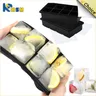 4/6/8/15 compartments large ice compartment mold Silicone ice cube mold DIY ice maker Home bar ice