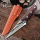 Forged Boning Knife Set Sharp High Carbon Stainless Steel Kitchen Knives Meat Cleaver Sushi Knife