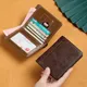 Men's Wallet Leather Billfold Slim Credit Card ID Holder Short Male Purse High Quality Business