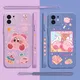 Süße rosa Sterne Kirbys Handy hülle für Xiaomi Mi 13 12 12t 12s 11 11t Ultra 10 10t 9 9t 9se 8 Pro