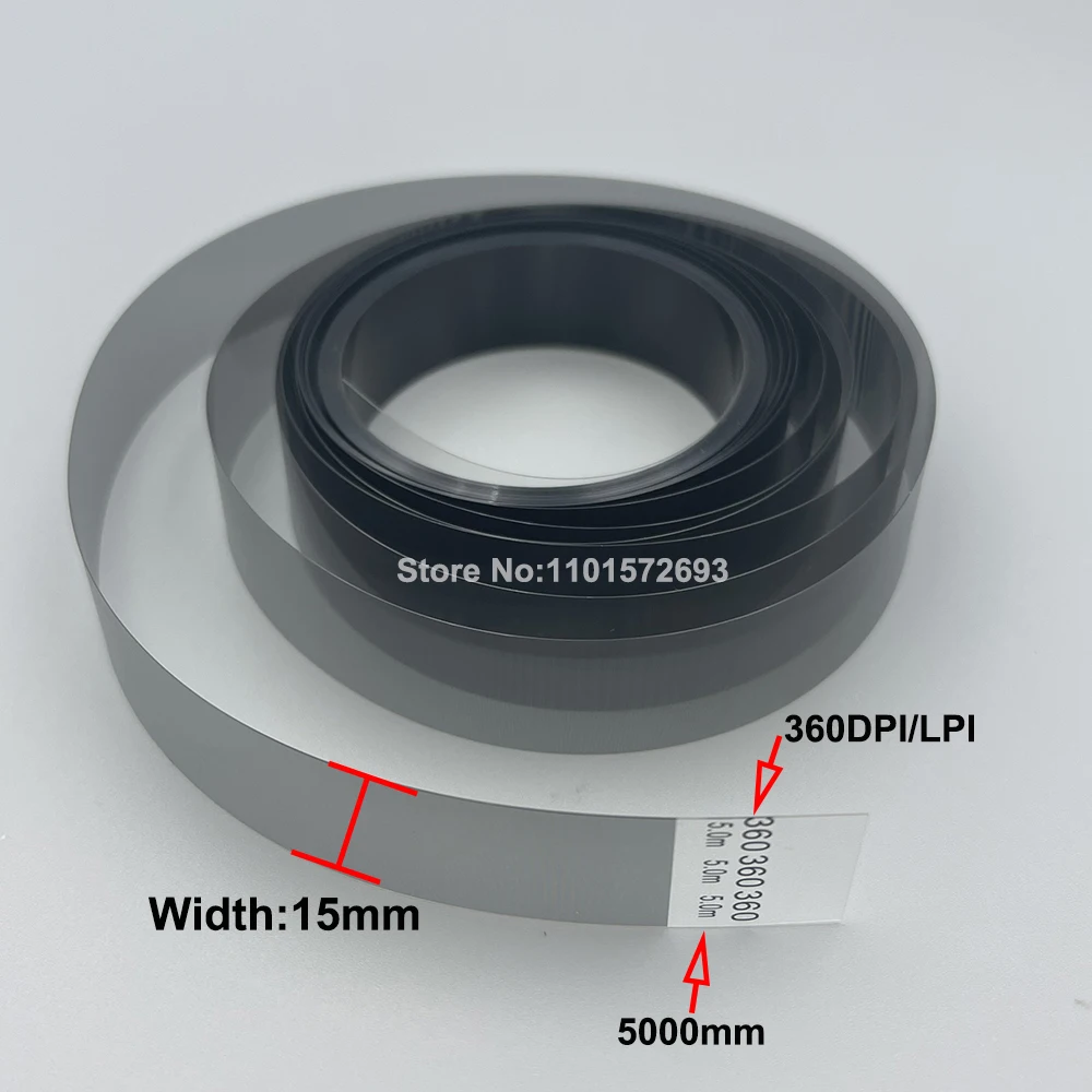 Tinten strahl drucker Raster Streifen Film 360lpi 360dpi 15m h9740 Sensor für Crystal jet Allwin Yaselan mit Farbe Taimes Encoder Tape Bar Image