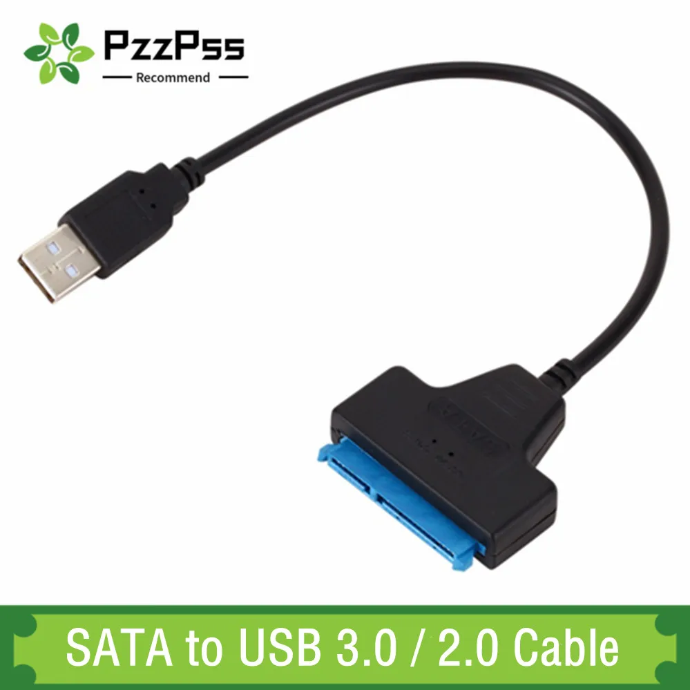 SATA-zu-USB 3.0/2.0-Kabel bis zu 6 Gbit/s für 2,5-Zoll-externe HDD SSD-Festplatte SATA 3 22-poliger Adapter USB 3.0 auf Sata III-Kabel Image