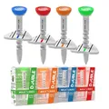 4pcs Golf Tee With Package 세트가 달린 골프 좌석 Red Orange Green Blue Internet Celebrity Plastice Tee For