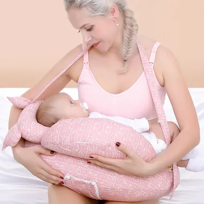 2020 Multifunction Nursing Pillow Halter With Shoulder Strap Baby Pillow Newborn Cartoon Baby