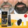3apprentiBlack Beard Dye Cream avec peigne Romarin Natural Black Beard Dye Shampoo Pure