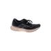 Brooks Sneakers: Black Print Shoes - Women's Size 9 - Almond Toe