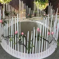 Tube en plastique en aluminium PVC créatif décor de mariage fond bricolage pôle de fleurs