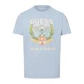 GUESS T-Shirt Herren hellblau, S