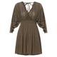 Venice Beach Kleid Damen khaki, 40