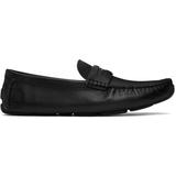 Coin Leather Driver Shoes