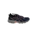 Asics Sneakers: Black Print Shoes - Women's Size 9 - Round Toe