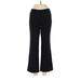 7th Avenue Design Studio New York & Company Dress Pants - Mid/Reg Rise: Black Bottoms - Women's Size 10 Petite