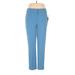 Nine West Dress Pants - Mid/Reg Rise: Blue Bottoms - Women's Size 10