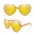 Valentine's Day Colorful Coating Love Sunglasses Cross border Fashion Colorful Trend Party Decoration Sunglasses